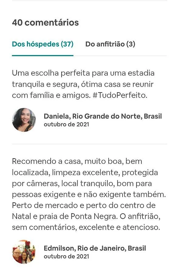 Holiday home Casa Recanto Do Sol Natal